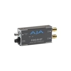 AJA FiDO-R-ST Single Channel ST Fiber to SDI with Dual SDI Outputs - Video Extender - 1310 nm von AJA