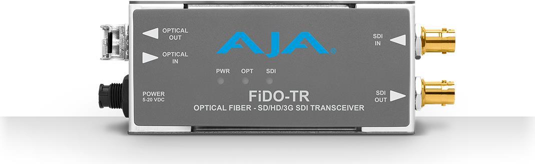 AJA FiDO-TR-MM - Aktiver Videokonverter - Grau - 3 Gbit/s - 20 V - 0 - 40 °C - -40 - 60 °C (FiDO-TR-MM) von AJA