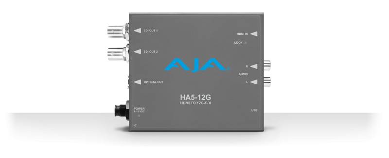 AJA HA5-12G Videosignal-Konverter Aktiver Videokonverter 4096 x 2160 - - (HA5-12G) von AJA