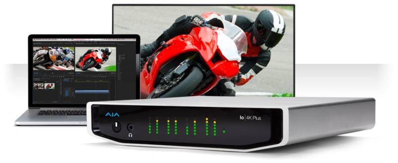 AJA Io 4K Plus Video-Aufnahme-Gerät Thunderbolt (Io 4K Plus) von AJA