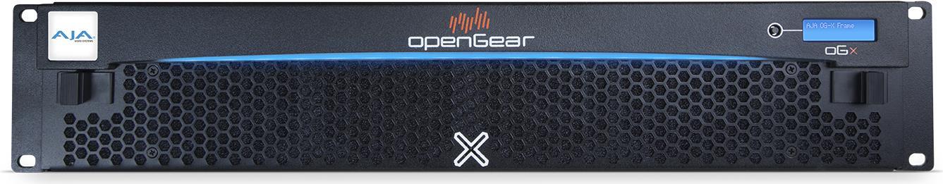 AJA OG-X-FR - Rackrahmen - Schwarz - 0 - 40 °C - 88,9 mm - 482,6 mm - 449,6 mm (OG-X-FR) von AJA