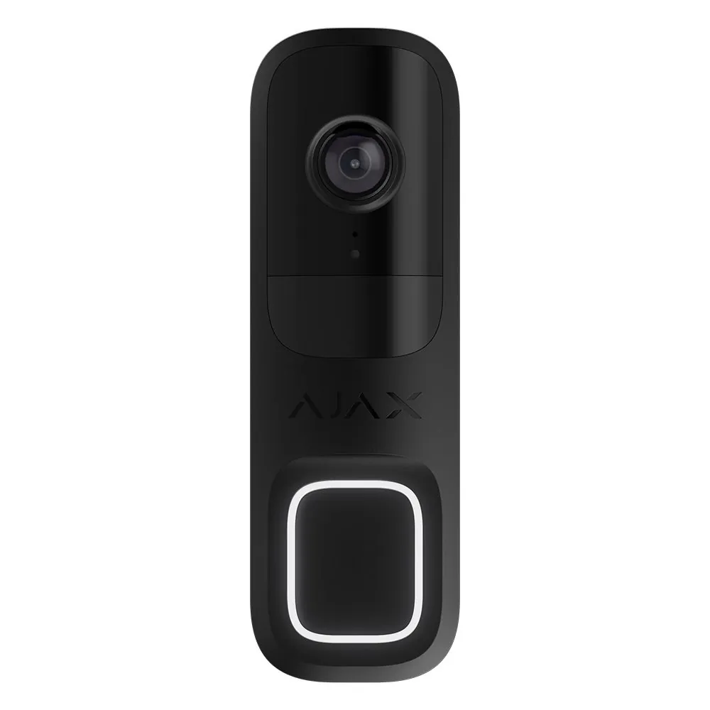 AJAX Türklingel 4 MP Kamera mit eingebautem AI und PIR Sensor Schwarz AJAX Türklingel 4 MP Kamera mit eingebautem AI und PIR Sensor Schwarz von AJAX