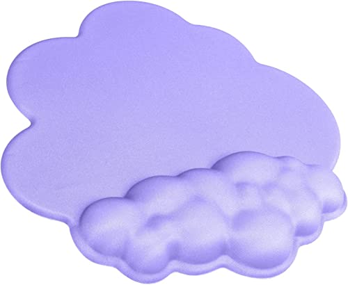 AJAZZ Cloud-Soft Gaming-Mauspad,Handgelenkauflage,Ergonomisches Cloud-Handgelenkauflage Mauspad mit Memory Schaum,rutschfeste Unterseite,Leicht,Einfache Schmerzlinderung,Bequem für Heimbüro,PC,Mac von AJAZZ