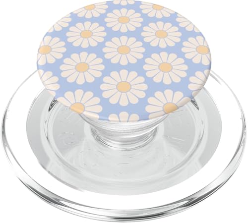 Babyblaues Gänseblümchen-Blumendesign. PopSockets PopGrip für MagSafe Babyblaues Gänseblümchen-Blumendesign. PopSockets PopGrip für MagSafe von AJC Daisy Flower Design