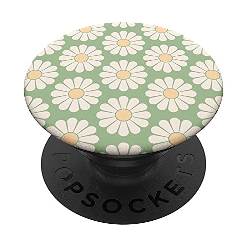 Matcha Green – Gänseblümchen-Blumendesign PopSockets mit austauschbarem PopGrip Matcha Green – Gänseblümchen-Blumendesign PopSockets mit austauschbarem PopGrip von AJC Daisy Flower Design