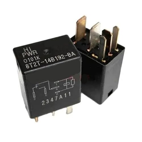 1 STÜCKE 8T2T-14B192 - AB BA AA relais 5 pin 4 pin AUTO RELAIS(8T2T-14B192-BA 5pin) von AJKDQDDE