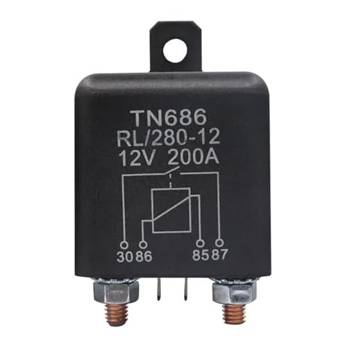 1 STÜCKE Auto relais 200A 120A 100A 12 V 24 V(12V 200A) von AJKDQDDE