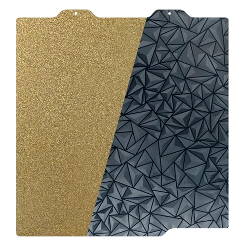 AJOYIB Texturiertes PEI & glattes PEO (Diamantmuster) Heizbettplatte Flexibles Druckbett Kompatibel mit Bambu Lab A1 mini von AJOYIB
