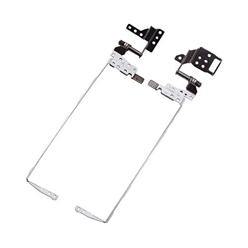 AJPARTS UK Ersatz-Laptop-Set für Acer Nitro 5 AN515-51-574W (links/rechts), 1 Paar, LCD-Scharnierhalterung, 1 Paar, kompatibel mit PN 33.Q28N2.002 von AJPARTS UK