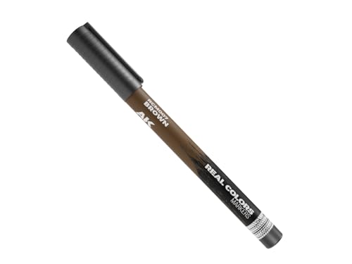 AK Interactive MARKER RCM007 BROWN - Permanent Marker - Kunstbedarf - Braun von AK Interactive