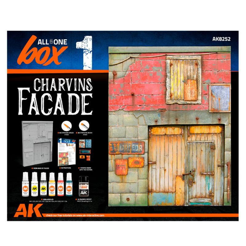 ALL IN ONE SET -BOX 1-CHARVINS FACADE ALL IN ONE SET -BOX 1-CHARVINS FACADE von AK Interactive