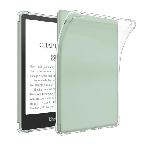 Vancle Hülle für 6,8" Kindle Paperwhite 11. Generation 2021 / Kindle Paperwhite Signature Edition 2021, Stoßfest Kratzfest Gehäuse Durchsichtige TPU Schutzhülle, eReader Zubehör für Kindle 6.8 Zoll von AK