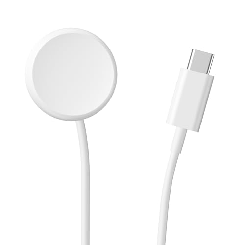 Nur für Google Pixel Watch 1 2022 USB C Ladekabel, 100cm/3,3ft USB-C Ladegerät, Magnetisches Ladestation mit Typ C Smartwatch Charger für Google Pixel Watch 1 von AK