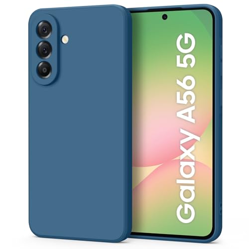 AK Schutzhülle für Samsung Galaxy A56 5G, stilvolle schlanke Flüssigsilikon-Ganzkörper-Schutzhülle für Samsung Galaxy A56 5G, Marineblau AK Schutzhülle für Samsung Galaxy A56 5G, stilvolle schlanke Flüssigsilikon-Ganzkörper-Schutzhülle für Samsung Galaxy A56 5G, Marineblau von AK