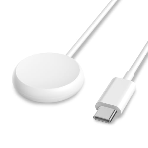 AK für Google Pixel Watch Ladegerät mit 100cm/3.3ft USB-C Ladekabel, Magnetisches Ladestation mit Typ C Smartwatch Zubehör für Google Pixel Watch 1 2022 von AK