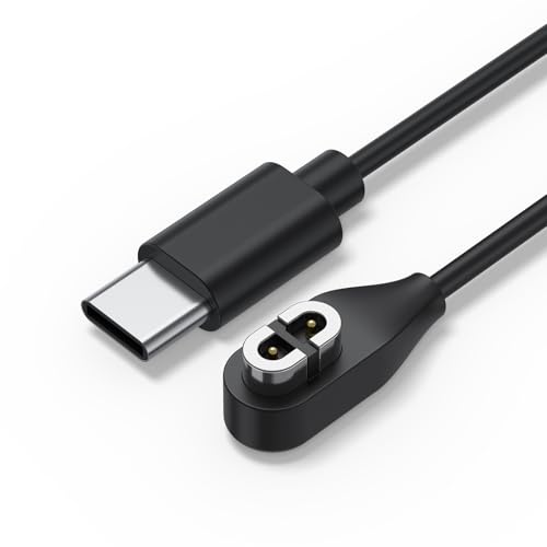 AK Magnetisches Ladekabel für Shokz OpenRun Pro, Kopfhörer Ladegerät mit 1M/3.3ft USB-C Kable für Shokz OpenRun Pro Mini/OpenComm/OpneRun Mini/AfterShokz Aeropex Ladegerät Typ C von AK
