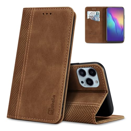 AKABEILA Handyhülle Kompatibel mit Xiaomi Redmi Note 13 Pro 4G/Poco M6 Pro Hülle Schutzhülle PU Leder Klapphülle Ständer Brieftasche Klapphülle Tasche Case mit [Kartenfach] [Standfunktion] [Magnetisch von AKABEILA