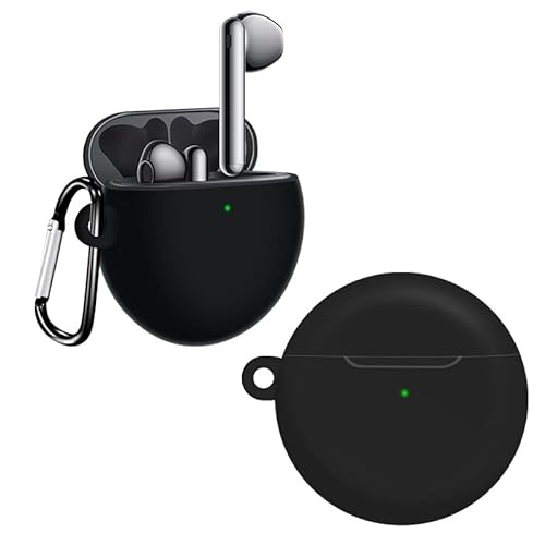 AKABEILA Haut Hülle Kompatibel mit Huawei FreeBuds 4/4E Schutzhülle Weiches Flüssiges Silikon Kabellose Ladehülle mit Karabiner Stoßfeste Kopfhörer Hülle LED Sichtbar AKABEILA Haut Hülle Kompatibel mit Huawei FreeBuds 4/4E Schutzhülle Weiches Flüssiges Silikon Kabellose Ladehülle mit Karabiner Stoßfeste Kopfhörer Hülle LED Sichtbar von AKABEILA