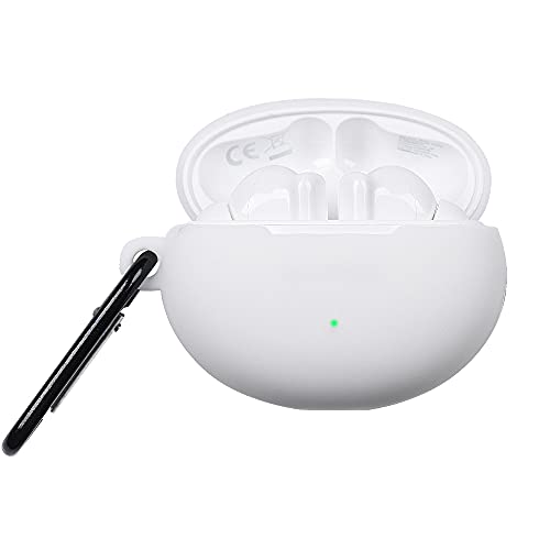 AKABEILA Haut Hülle Kompatibel mit Huawei FreeBuds 4i Schutzhülle Weiches Flüssiges Silikon Kabellose Ladehülle mit Karabiner Stoßfeste Kopfhörer Hülle LED Sichtbar AKABEILA Haut Hülle Kompatibel mit Huawei FreeBuds 4i Schutzhülle Weiches Flüssiges Silikon Kabellose Ladehülle mit Karabiner Stoßfeste Kopfhörer Hülle LED Sichtbar von AKABEILA