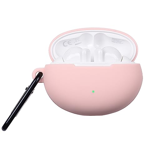 AKABEILA Haut Hülle Kompatibel mit Huawei FreeBuds 4i Schutzhülle Weiches Flüssiges Silikon Kabellose Ladehülle mit Karabiner Stoßfeste Kopfhörer Hülle LED Sichtbar AKABEILA Haut Hülle Kompatibel mit Huawei FreeBuds 4i Schutzhülle Weiches Flüssiges Silikon Kabellose Ladehülle mit Karabiner Stoßfeste Kopfhörer Hülle LED Sichtbar von AKABEILA