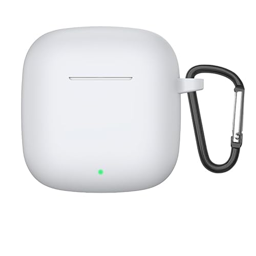 AKABEILA Haut Hülle Kompatibel mit Huawei FreeBuds SE 3/2 Schutzhülle Weiches Flüssiges Silikon Kabellose Ladehülle mit Karabiner Stoßfeste Kopfhörer Hülle LED Sichtbar von AKABEILA
