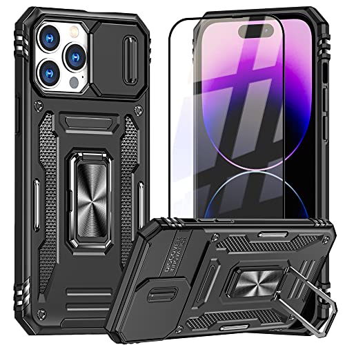 AKABEILA Hülle Schutzfolie für iPhone XS/X Handyhülle Panzerfolie TPU PC Hybrid Schutzhülle Schutzglas Case 360 Ringhalter Ständer Verschiebbarer Kameraschutz 5.8" AKABEILA Hülle Schutzfolie für iPhone XS/X Handyhülle Panzerfolie TPU PC Hybrid Schutzhülle Schutzglas Case 360 Ringhalter Ständer Verschiebbarer Kameraschutz 5.8" von AKABEILA