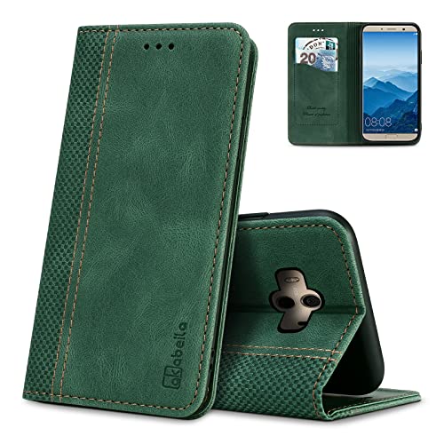 AKABEILA Hülle für Huawei Mate 10 Handyhülle Leder Flip Case Ständer PU Brieftasche Schutzhülle Klapphülle Tasche Case mit [Kartenfach] [Standfunktion] [Magnetisch] von AKABEILA