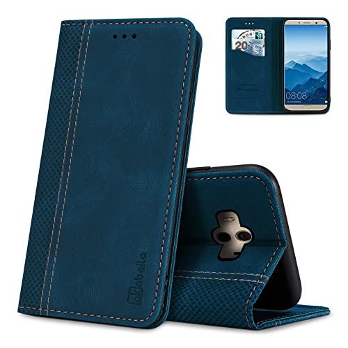 AKABEILA Hülle für Huawei Mate 9 Handyhülle Leder Flip Case Ständer PU Brieftasche Schutzhülle Klapphülle Tasche Case mit [Kartenfach] [Standfunktion] [Magnetisch] von AKABEILA