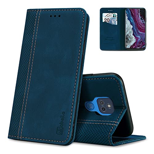 AKABEILA Hülle für Motorola Moto X40/Moto Edge 40 Pro Premium PU Leder Flip Wallet Case mit Magnetverschluss Kickstand Kartenfächer Folio Handyhülle Cover Schutzhülle von AKABEILA