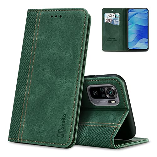 AKABEILA Hülle für Xiaomi Redmi Note 12S 4G Handyhülle PU Leder Flip Case Ständer Brieftasche Schutzhülle Klapphülle Tasche Case mit Kartenfach Standfunktion Magnetisch 6.43" von AKABEILA