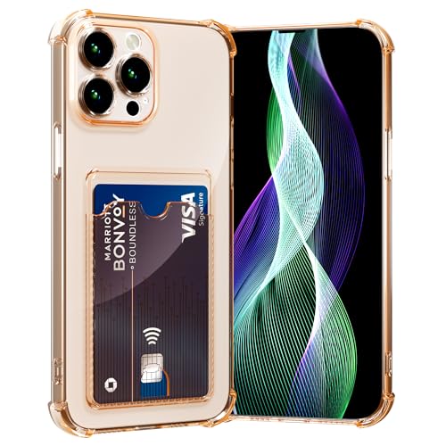 AKABEILA Hülle für iPhone 15 Pro Schutzhülle 6.1 Zoll mit Kartenfach Transparent Silikon TPU Handyhülle Dünn Weiche Stoßfest Flexibel Handy Tasche Bumper Brieftasche Case Cover AKABEILA Hülle für iPhone 15 Pro Schutzhülle 6.1 Zoll mit Kartenfach Transparent Silikon TPU Handyhülle Dünn Weiche Stoßfest Flexibel Handy Tasche Bumper Brieftasche Case Cover von AKABEILA