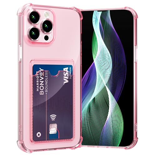 AKABEILA Hülle für iPhone 15 Pro Schutzhülle 6.1 Zoll mit Kartenfach Transparent Silikon TPU Handyhülle Dünn Weiche Stoßfest Flexibel Handy Tasche Bumper Brieftasche Case Cover AKABEILA Hülle für iPhone 15 Pro Schutzhülle 6.1 Zoll mit Kartenfach Transparent Silikon TPU Handyhülle Dünn Weiche Stoßfest Flexibel Handy Tasche Bumper Brieftasche Case Cover von AKABEILA