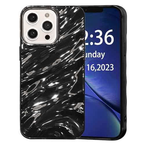 AKABEILA Hülle für iPhone 16e Schutzhülle 6.1 Zoll Handyhülle Dünn Stoßfeste Wasserwellen Muster Case Glitzerndes Glänzendes rutschfest Weich TPU Tasche Case AKABEILA Hülle für iPhone 16e Schutzhülle 6.1 Zoll Handyhülle Dünn Stoßfeste Wasserwellen Muster Case Glitzerndes Glänzendes rutschfest Weich TPU Tasche Case von AKABEILA