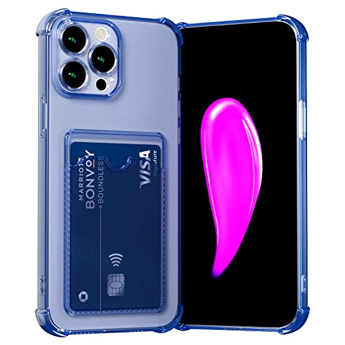 AKABEILA Hülle für iPhone X/XS Schutzhülle mit Kartenfach Transparent Silikon TPU Handyhülle Dünn Weiche Stoßfest Flexibel Handy Tasche Bumper Brieftasche Case Cover 5.8" von AKABEILA