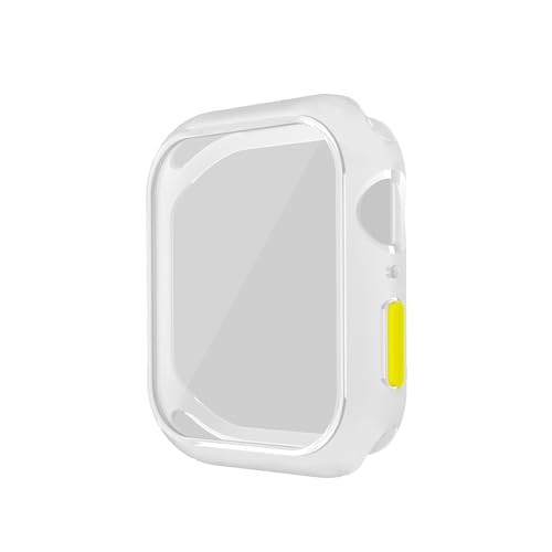 AKABEILA Hülle mit Integriertem Displayschutz für Apple Watch 9 8 7 45MM Weiches TPU Schutzhülle Vollständige Schutz Hülle mit Abnehmbarem Buntem Knopf Schlanke Case AKABEILA Hülle mit Integriertem Displayschutz für Apple Watch 9 8 7 45MM Weiches TPU Schutzhülle Vollständige Schutz Hülle mit Abnehmbarem Buntem Knopf Schlanke Case von AKABEILA