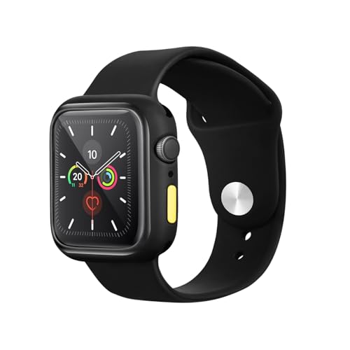 AKABEILA Hülle mit Integriertem Displayschutz für Apple Watch 9 8 7 45MM Weiches TPU Schutzhülle Vollständige Schutz Hülle mit Abnehmbarem Buntem Knopf Schlanke Case AKABEILA Hülle mit Integriertem Displayschutz für Apple Watch 9 8 7 45MM Weiches TPU Schutzhülle Vollständige Schutz Hülle mit Abnehmbarem Buntem Knopf Schlanke Case von AKABEILA