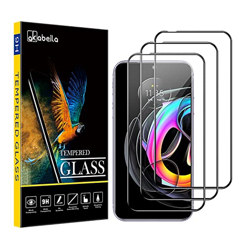 AKABEILA Schutzfolie für Motorola Edge 60 Fusion 5G [3 Stück] HD Panzerfolie Displayschutzfolie Bildschirmschutz Vollständige Abdeckung 9H Härte 6.7 Zoll von AKABEILA