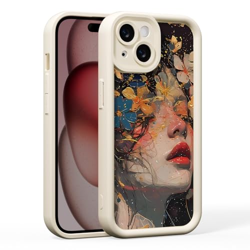 AKABEILA TPU Handyhülle Kompatibel mit iPhone 16e 6.1 Zoll Weiche Liquid TPU Schutzhülle Hülle mit Blumenmädchen Muster AKABEILA TPU Handyhülle Kompatibel mit iPhone 16e 6.1 Zoll Weiche Liquid TPU Schutzhülle Hülle mit Blumenmädchen Muster von AKABEILA