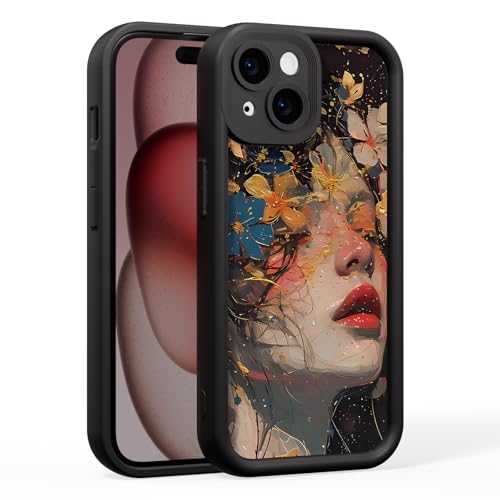 AKABEILA TPU Handyhülle Kompatibel mit iPhone 16e 6.1 Zoll Weiche Liquid TPU Schutzhülle Hülle mit Blumenmädchen Muster AKABEILA TPU Handyhülle Kompatibel mit iPhone 16e 6.1 Zoll Weiche Liquid TPU Schutzhülle Hülle mit Blumenmädchen Muster von AKABEILA