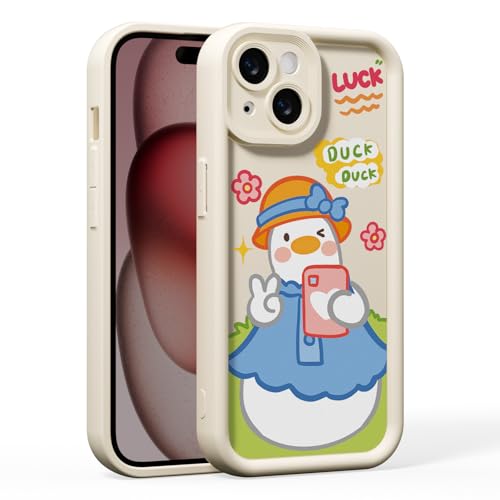 AKABEILA TPU Handyhülle Kompatibel mit iPhone 16e 6.1 Zoll Weiche Liquid TPU Schutzhülle Hülle mit Niedliche Cartoon Ente Muster AKABEILA TPU Handyhülle Kompatibel mit iPhone 16e 6.1 Zoll Weiche Liquid TPU Schutzhülle Hülle mit Niedliche Cartoon Ente Muster von AKABEILA
