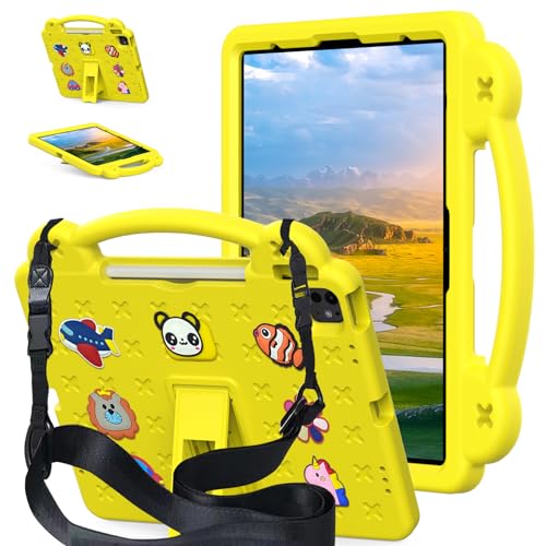 AKABEILA Tablet Hülle für Lenovo Xiaoxin Pad Pro 12.7 2025/Tab P12 2023 12.7 Niedliche Schützhülle Kinder Stoßfest mit Schultergurt Griff Ständer AKABEILA Tablet Hülle für Lenovo Xiaoxin Pad Pro 12.7 2025/Tab P12 2023 12.7 Niedliche Schützhülle Kinder Stoßfest mit Schultergurt Griff Ständer von AKABEILA