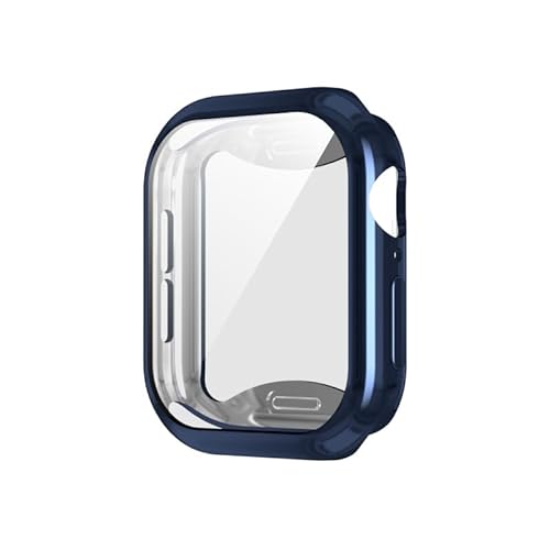 AKABEILA Uhrengehäuse, kompatibel mit Apple Watch 10, 42 mm, mit Displayschutzfolie, ultradünn, kratzfest, vollständige Schutzhülle für iWatch Smartwatch, Zubehör, Mitternachtsblau AKABEILA Uhrengehäuse, kompatibel mit Apple Watch 10, 42 mm, mit Displayschutzfolie, ultradünn, kratzfest, vollständige Schutzhülle für iWatch Smartwatch, Zubehör, Mitternachtsblau von AKABEILA
