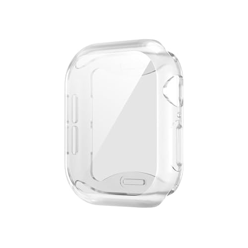 AKABEILA Uhrengehäuse, kompatibel mit Apple Watch 10, 46 mm, mit Displayschutzfolie, ultradünn, kratzfest, vollständige Schutzhülle für iWatch Smartwatch, Zubehör, transparent von AKABEILA