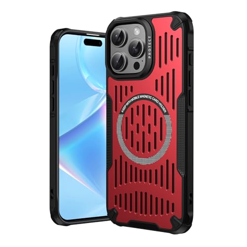 AKABEILA für iPhone 12 Pro Max Hülle Atmungsaktive Wärmeableitung Kompatibel mit MagSafe Kühlung Magnetische Ladehülle Handyhülle Schutzhülle 6.7 Zoll AKABEILA für iPhone 12 Pro Max Hülle Atmungsaktive Wärmeableitung Kompatibel mit MagSafe Kühlung Magnetische Ladehülle Handyhülle Schutzhülle 6.7 Zoll von AKABEILA