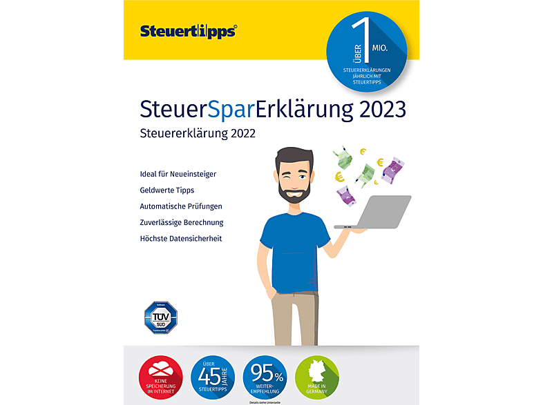 SteuerSparErklärung 2023 (für Steuerjahr 2022) - [PC] von AKADEMISCHE ARBEITSGEMEINSCHAF