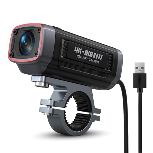 Akeeyo -710Pro EIS Motorradkamera, 4K28FPS 20MP WiFi Motorrad Dash Cam, IP66 Ultra HD Wasserdichte Motorradhelmkamera, 142° Weitwinkel View Night Vision mit 64GB Karte, G-Sensor, Parkmodus Akeeyo -710Pro EIS Motorradkamera, 4K28FPS 20MP WiFi Motorrad Dash Cam, IP66 Ultra HD Wasserdichte Motorradhelmkamera, 142° Weitwinkel View Night Vision mit 64GB Karte, G-Sensor, Parkmodus von AKEEYO