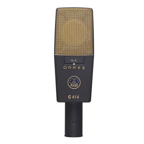 AKG C414 XLII Multipattern Großmembran Kondensatormikrofon, silber von AKG