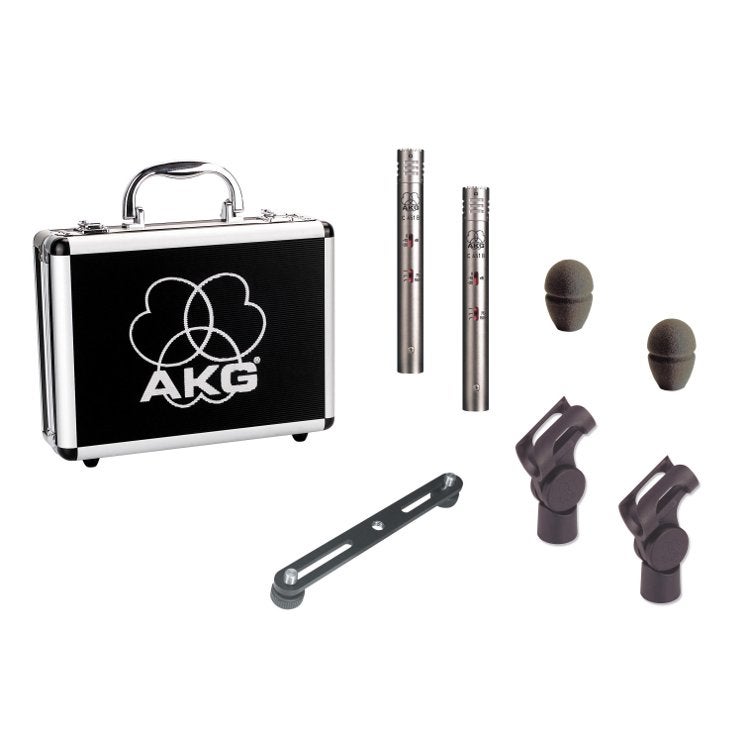 AKG C451B Kondensator-Instrumentenmikrofon Stereo-Set AKG C451B Kondensator-Instrumentenmikrofon Stereo-Set von AKG