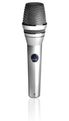 AKG D 7 LTD Dynamisches Mikrofon, Chrom Limitiertes Sondermodell von AKG