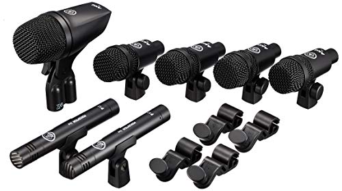 AKG DSS1 Mikrofon-Set für Akku, Schwarz von AKG